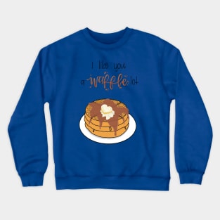 Waffle Love Crewneck Sweatshirt